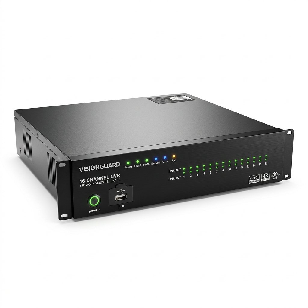 Industrial NVR and DVR video recorder