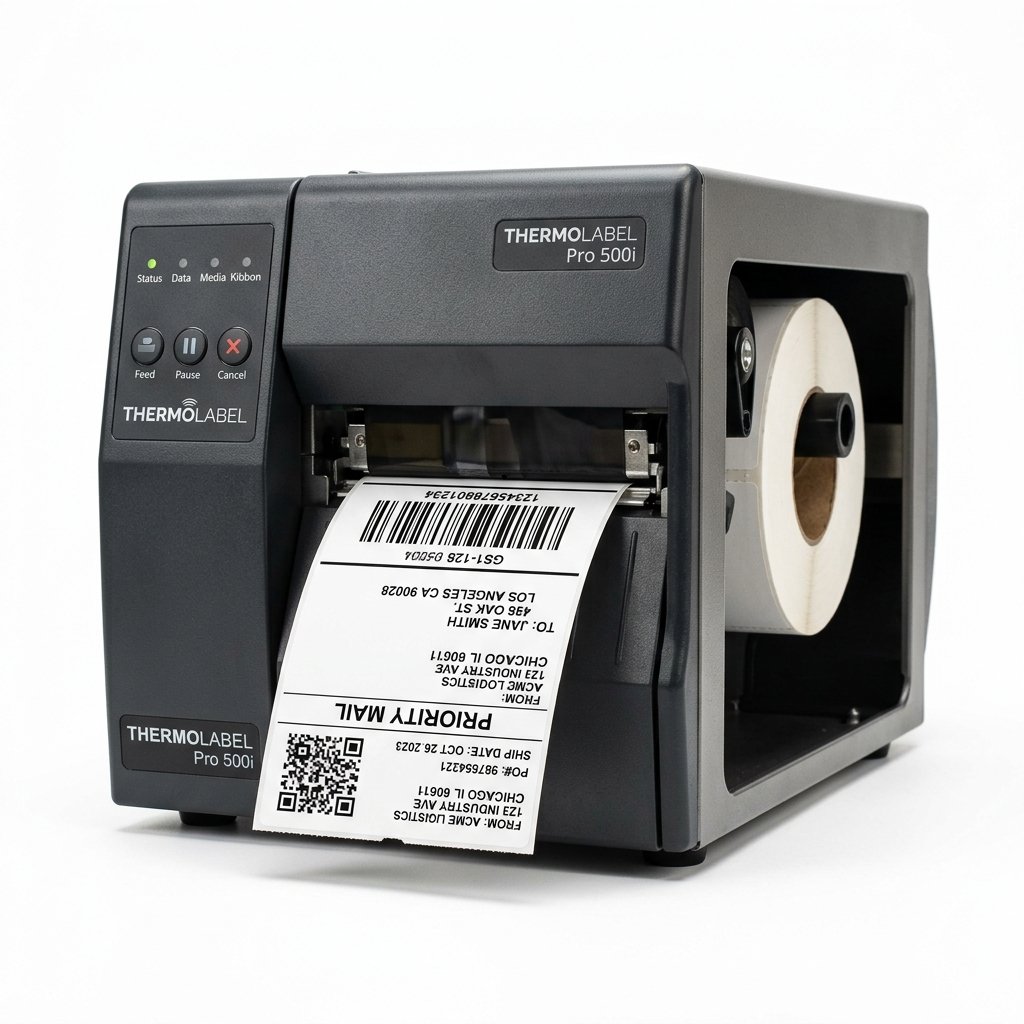 Industrial Barcode Label Thermal Transfer Printer